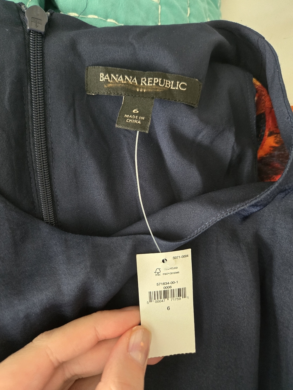 NWT Banana Republic Flowy Tie Waist Maxi Dress Size 6 - Picture 5 of 6